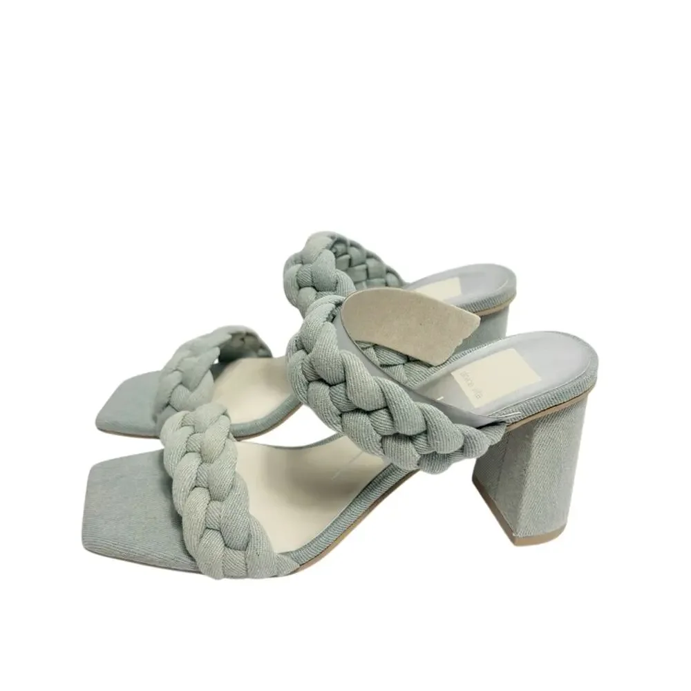 DOLCE VITA PAILY LIGHT BLUE WOMEN HEELS SIZE 6.5 BRAND NEW WITH BOX